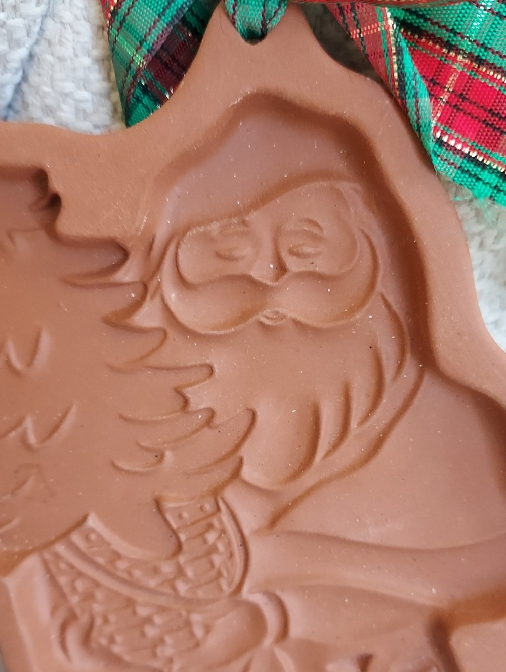 VINTAGE Longaberger St. Nick (1993) & Kriss Kringle (1991) Candy/Cookie Molds - Picture 14 of 14